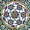 16-17 Century Iznik Tile, Topkapi Museum